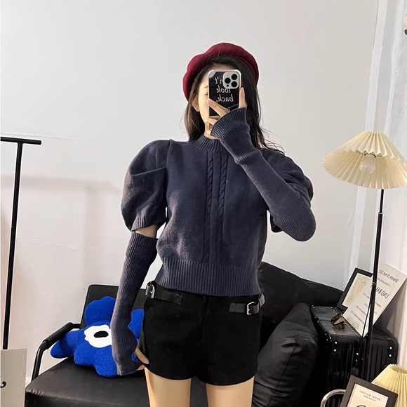 sweater top kroean style - Picture 2 of 2